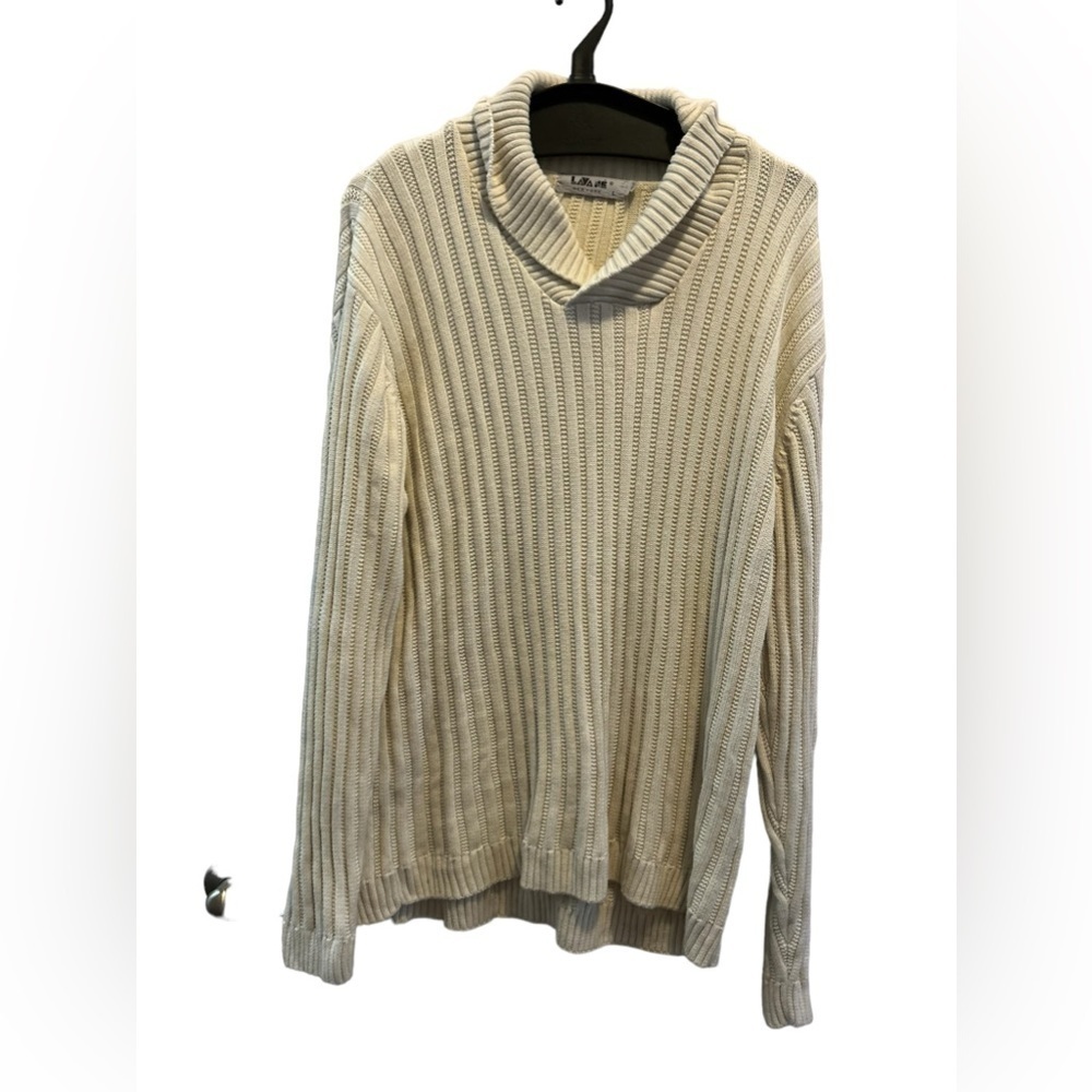 Vintage LAVANE NEW YORK men’s collar Acrylic Sweater